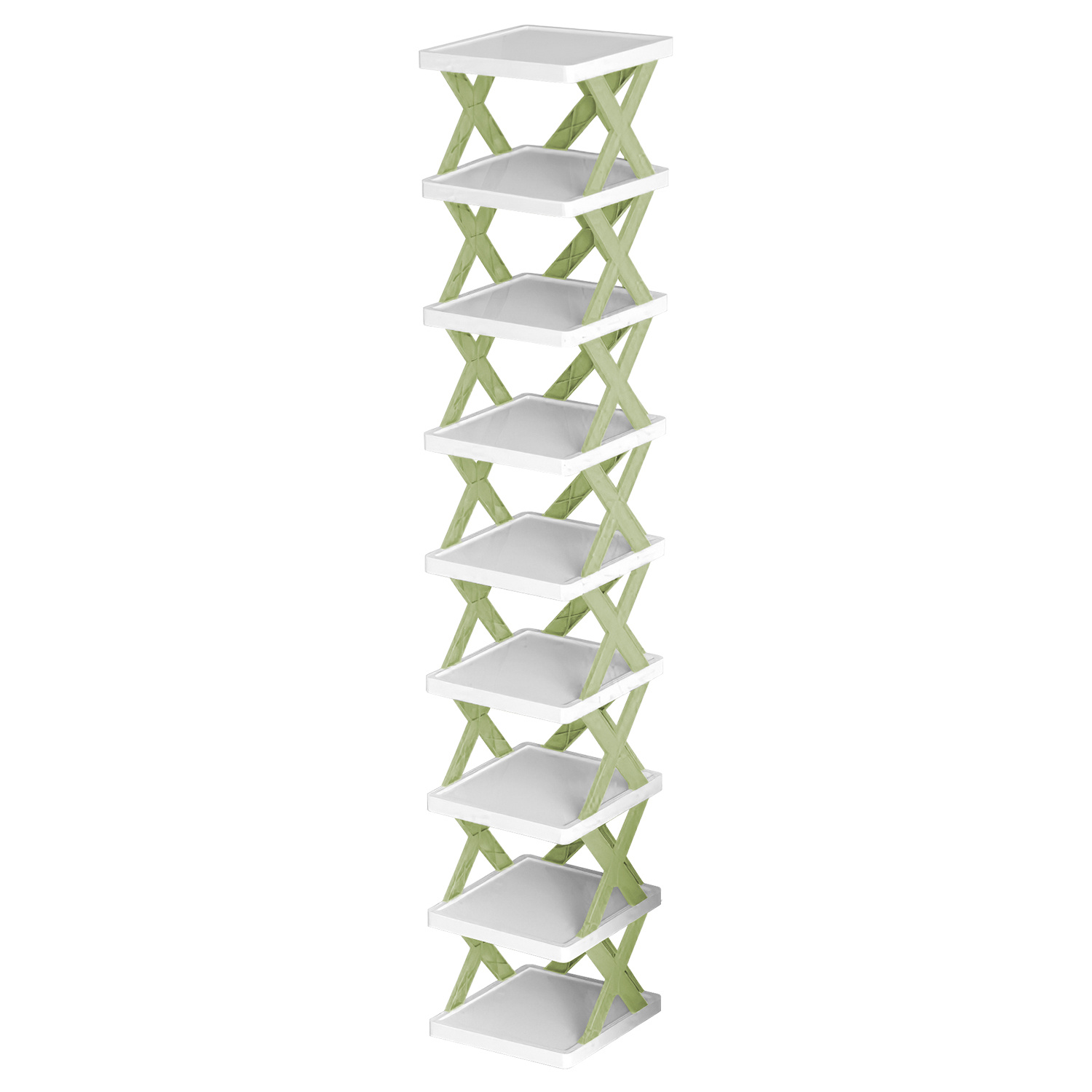Vertical Space-Saving Shoe Organizer - Image 2
